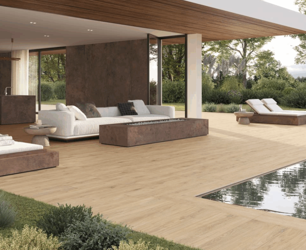 Carrelage imitation bois 20 mm
